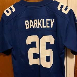 🔥Nike NFL New York Giants Saquon Barkley Football Jersey (Boys Large) 🏈